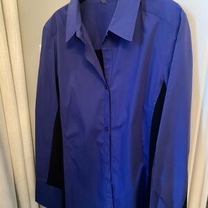 Finley Couleur Rich Blue and black Shirt